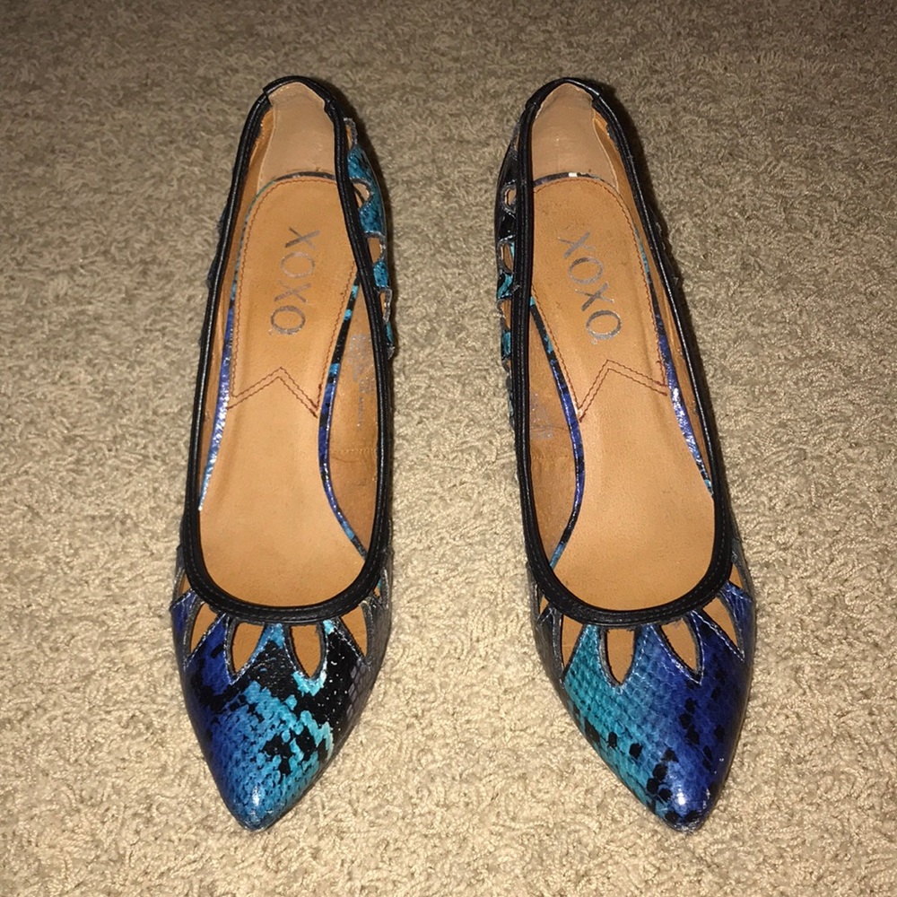 Cute XOXO heels. Worn once